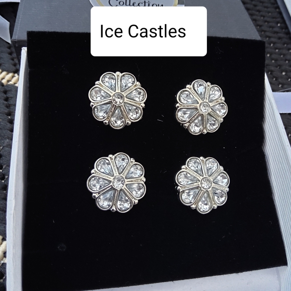HORSE SHOW MAGNETIC NUMBER PINS - "ICE CASTLES" ~ "STUNNING"